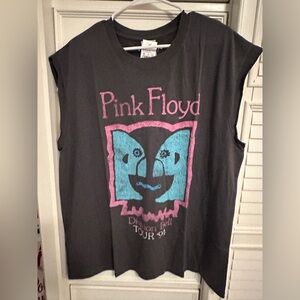 Pink Floyd Graphic T-Shirt - Gray Size 1X